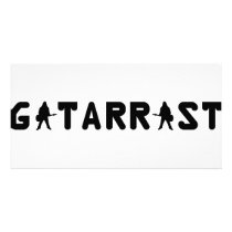 Gitarrist icon photo cards