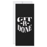Gitrdone Customized Rack Card