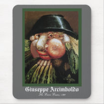 Giuseppe Arcimboldo - The Green Grocer Mouse Pads