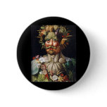 Giuseppe Arcimboldo Vegetable Man (Vertumnus) Button