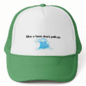 Give a hoot don't pollute hats