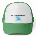 Give a hoot don't pollute hats