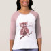 Ladies 3/4 Sleeve Raglan (Fitted)