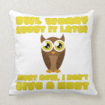 "Give a Hoot" Pillow