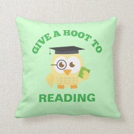 Give a Hoot to Reading with Cute Owl Pillows