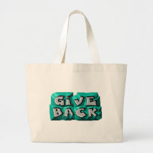 Give Back Canvas Bags