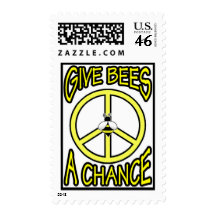 Give Bees A Chance Stamps