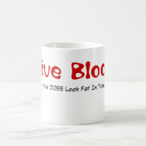 Give Blood mugs