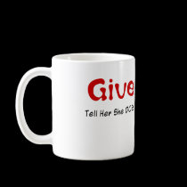 Give Blood mugs