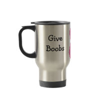 Give Boobs A Chance mugs by corndogger Give Boobs A Chance mugs
