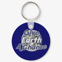 Give Earth Day a Chance environmentalist keychains by EllesBaby Give Earth Day a Chance environmentalist keychains