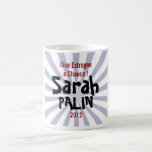 Give Estrogen a Chance! Sarah Palin 2012 Mug