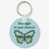 Give flight to your dreams! Butterfly Keychain