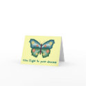 Give flight to your dreams! Butterfly Notecard by ingasi Give flight to your dreams! Butterfly Notecard