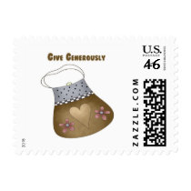 Give Generously purse postage by robynsnest Give Generously purse postage