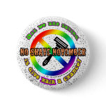 "Give hair a chance!" buttons