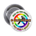 "Give hair a chance!" buttons