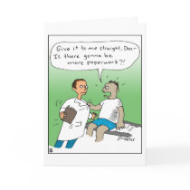 Give it to me straight, Doc... cards