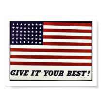 Give It Your Best posters