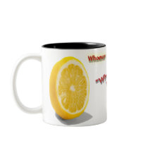 Give Lemons mugs