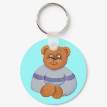 GIVE ME A HUG TEDDY BEAR KEY CHAIN keychains