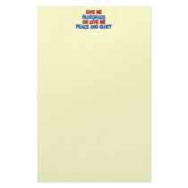 Give Me Bluegrass, or... Custom Stationery