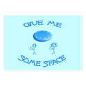 Give Me Some Space Frisbee Business Cards