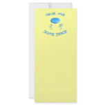 Give Me Some Space Frisbee Rack Card Template