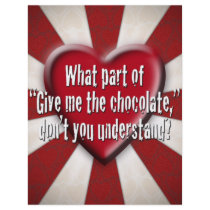 "Give me the chocolate" flyers by doodlematz "Give me the chocolate" flyers