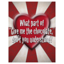"Give me the chocolate" letterhead by doodlematz "Give me the chocolate" letterhead