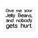 Give Me Your Jelly Beans postcards