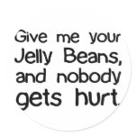 Give Me Your Jelly Beans stickers