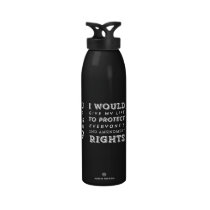 Give My Life Second Amednment water bottles