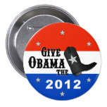 Give Obama the Boot! (Large button)