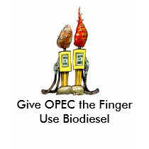 Give OPEC the Finger t-shirts