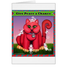 Give Peace a Chance Card