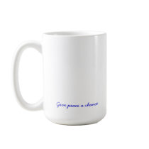 Give Peace a Chance Cat Fairy Mug Moussart mugs