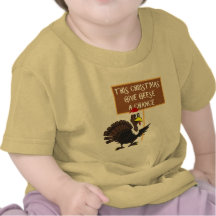 Give peace a chance spoof shirt