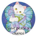 Give peace a chance stickers by bmoussart Give peace a chance stickers