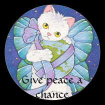Give peace a chance stickers