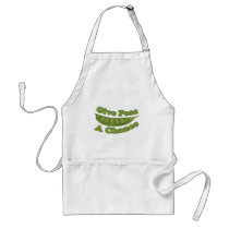 Give peas a chance aprons by BoogieMonst Give peas a chance aprons