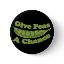Give peas a chance pin
