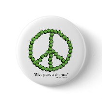 Give Peas A Chance Pin