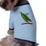 Give peas a chance dog clothing Give peas a chance dog clothing
