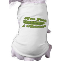 Give peas a chance pet clothing by BoogieMonst Give peas a chance pet clothing