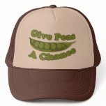 Give peas a chance hats