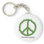Give Peas A Chance Key Chains