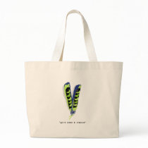 give peas a chance-light bags by KillerGreens give peas a chance-light bags