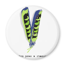 give peas a chance-light magnets by KillerGreens give peas a chance-light magnets
