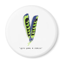 give peas a chance-light magnets by KillerGreens give peas a chance-light magnets